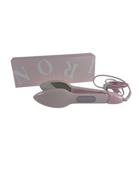 Nori Press Travel Steam Iron Pink Dual-Sided Portable Handheld Garment Clothing